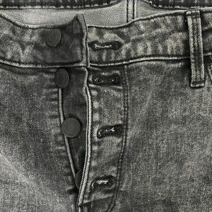 Old Navy Gray Acid Wash Skinny Jeans